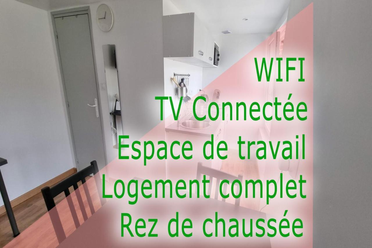Studio En Rez-De-Chaussee - Le Petit Chateau Avesnois - Tv - Wifi - Logement Entier Avesnes-sur-Helpe Bagian luar foto